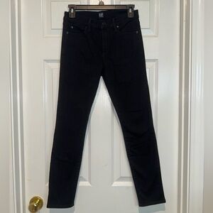 GAP Black Skinny Jeans Classic Style. Size 27 Short